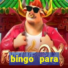 bingo para despedida de solteira para imprimir